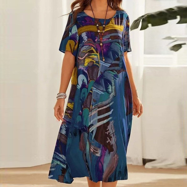 Indigo - Modesty Dress