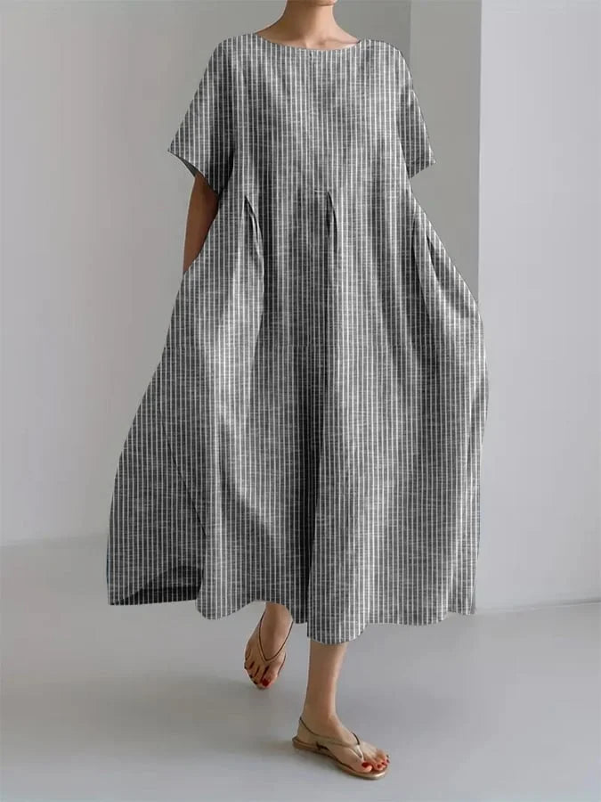 Bianca - Casual Long Dress with Comfortable