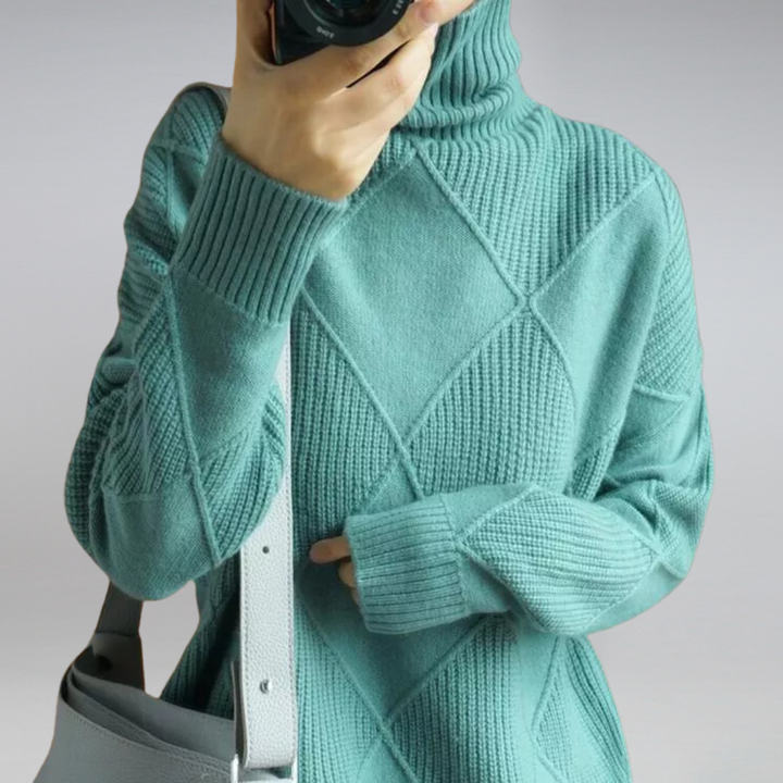 Mara - Luxe Textured Winter Sweater