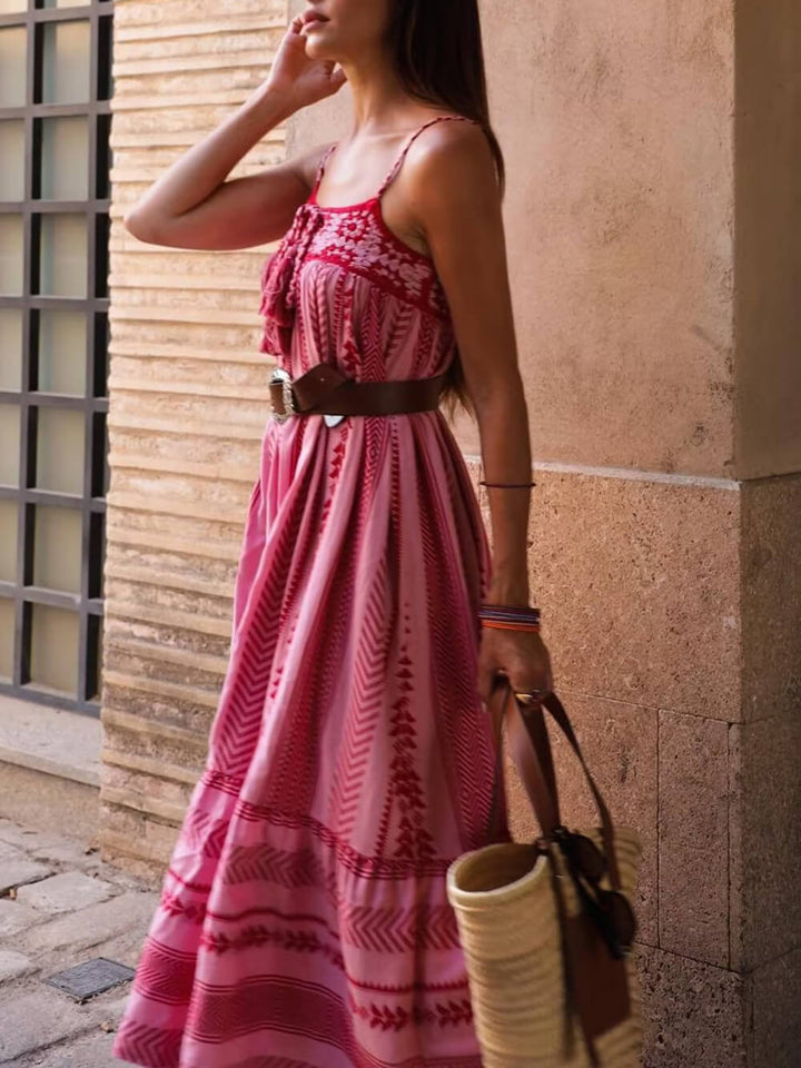 Victoria - Bohemian Breeze Maxi Dress