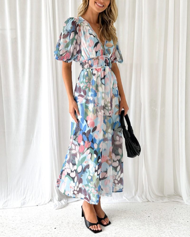 Elvira - Long Boho Style Dress