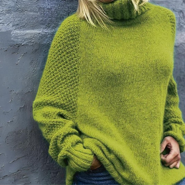 Angela - Elegant Turtleneck Sweater