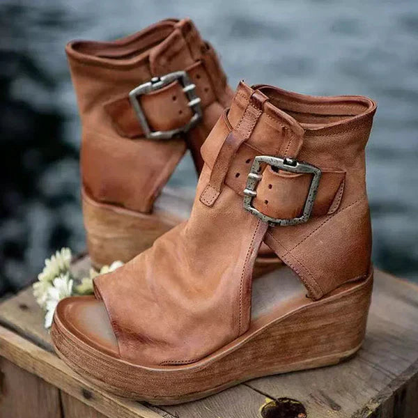 LIORA – STYLISH ORTHOPEDIC BOHO WEDGE SANDALS