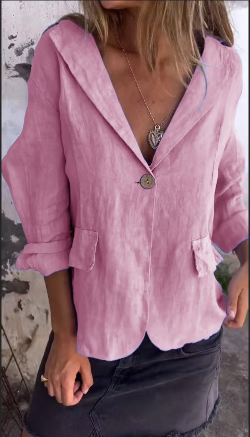 AMAVIRA – LIGHTWEIGHT RETRO-INSPIRED BLAZER