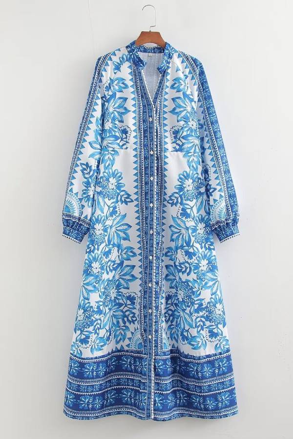ZIVA – CHIC BUTTON-DOWN DRESS