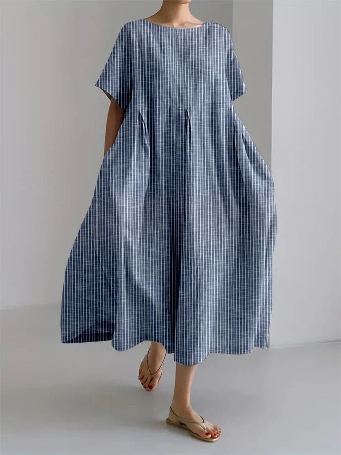 Bianca - Casual Long Dress with Comfortable