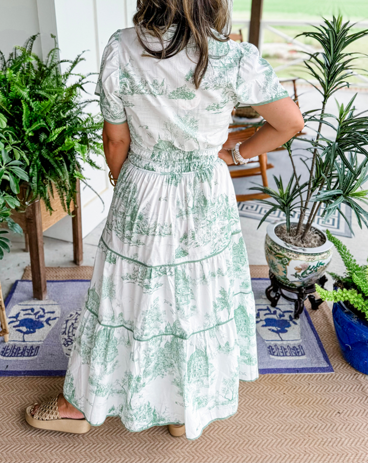 Eliza - Classic Toile Maxi
