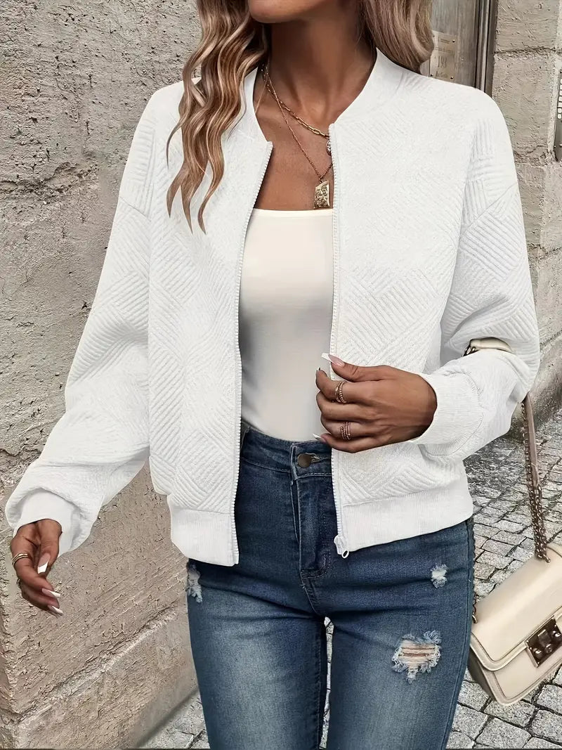 Seraphina – Spring Zipper Jacket
