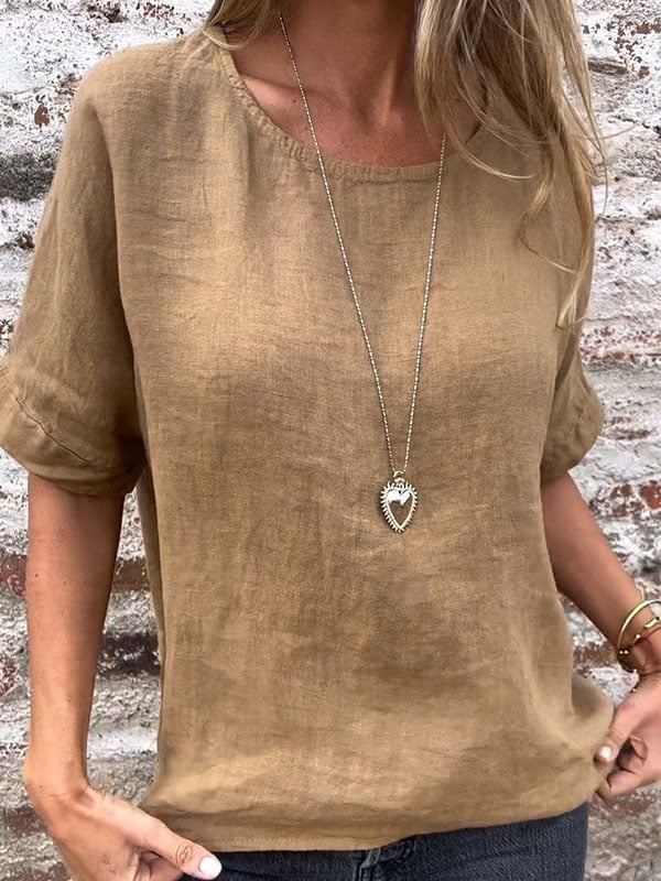 VALOURA - Minimalist Relaxed Top