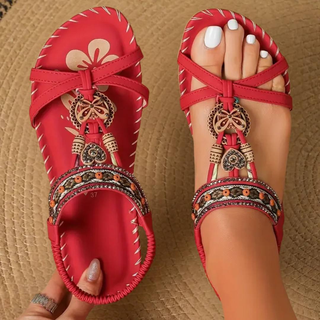 LIVANA – ORTHOPAEDIC IBIZA STYLE SANDALS