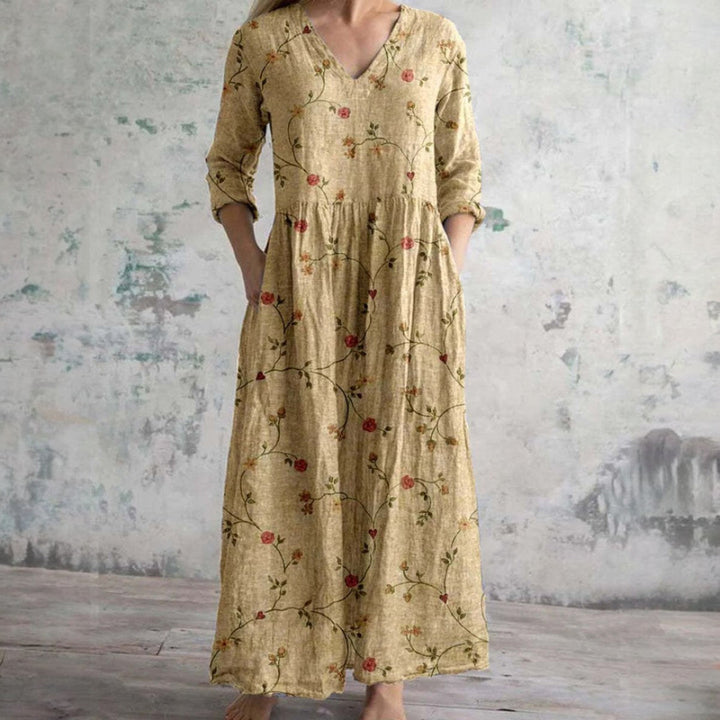 Ella – Elegant Floral Dress in Premium Quality
