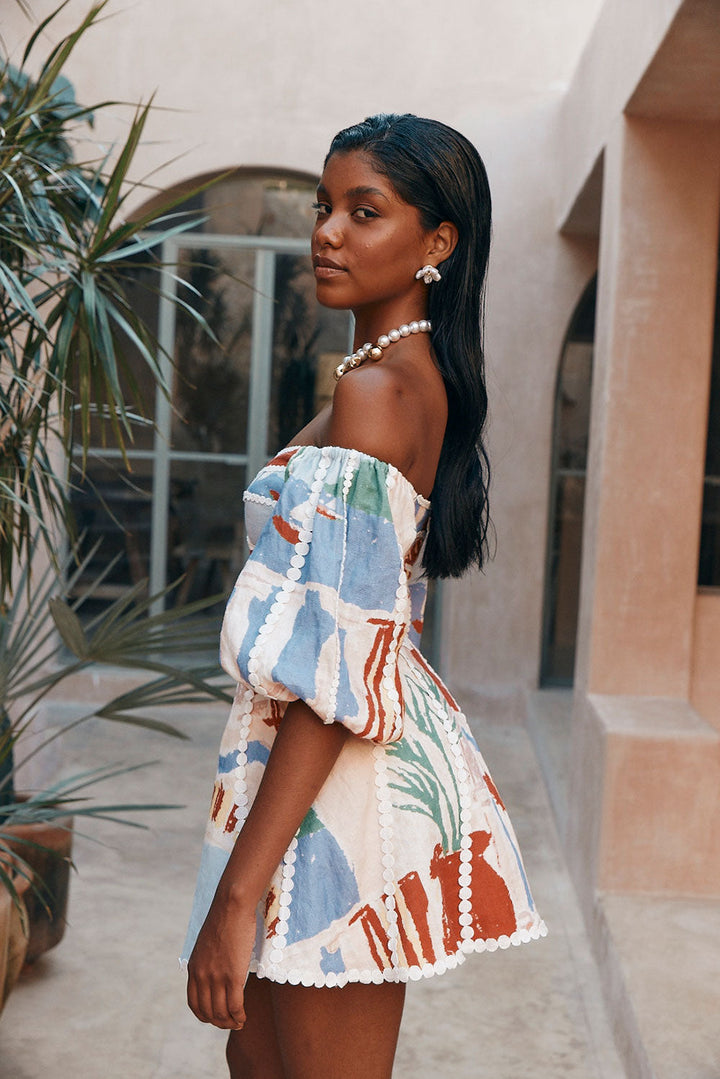 LUMIÈRE – ELEGANT LONG EVENING SUMMER DRESS
