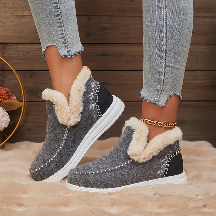 OrthoLuxe - Plush-Lined Shoes