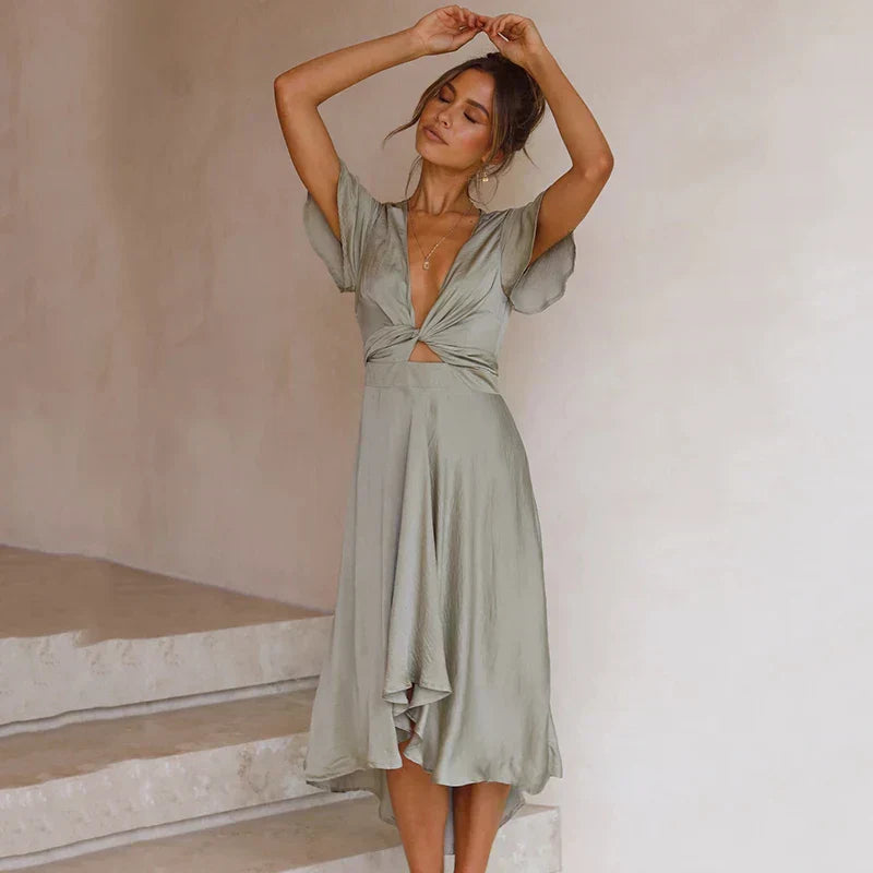 Eva - Rosewood Dress
