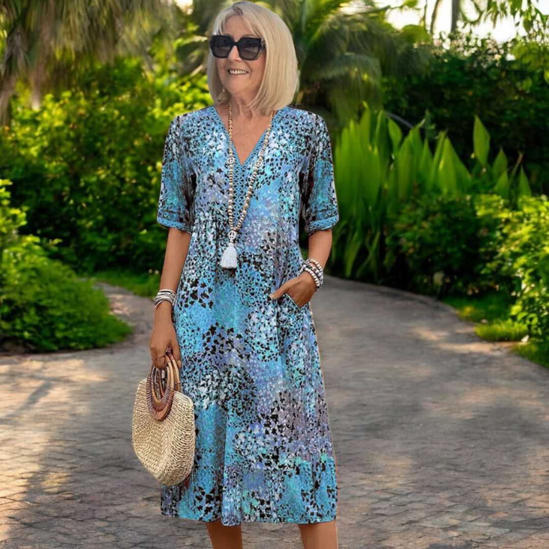 Vanessa - Flowing Boho Dress