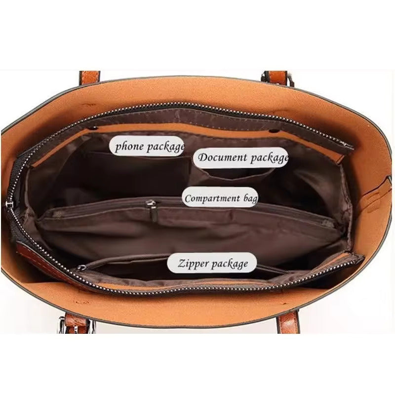 LOUIS - Leather carrier bag
