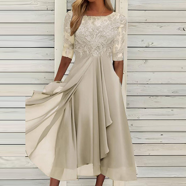 GREER – TIMELESS LACE DRESS WITH VINTAGE ELEGANCE