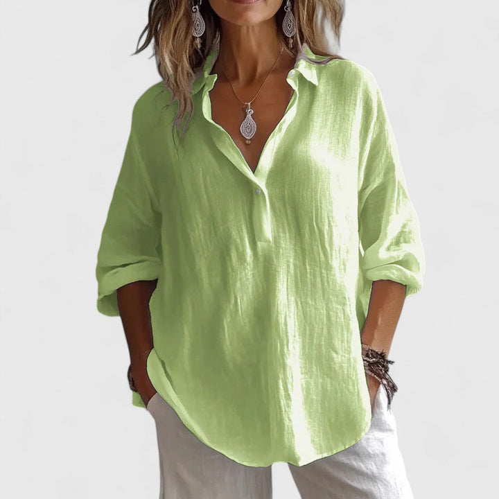 KALLIRA – ELEGANT SUMMER BLOUSE FOR BREEZY STYLE