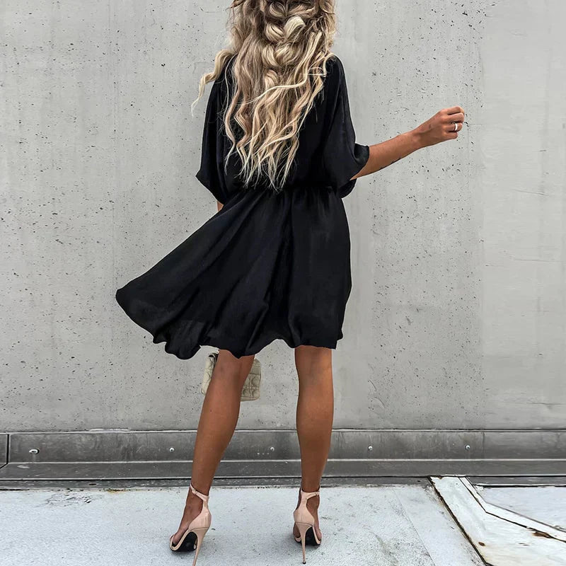 AYASHA – CHIC SUMMER HIGH WAIST MINI DRESS