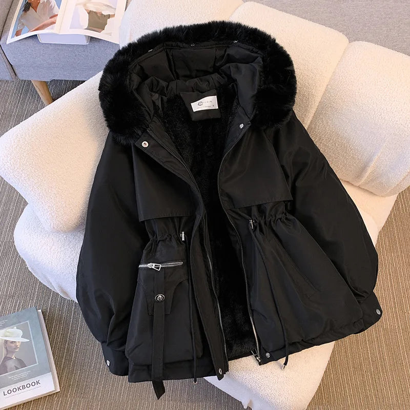 Cozzali – Fleece-Lined Hooded Puffer