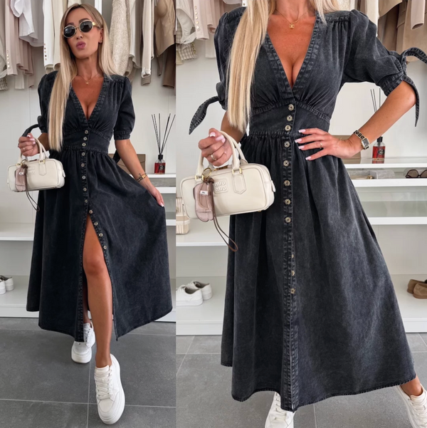 Marit | Radiant Denim Dress