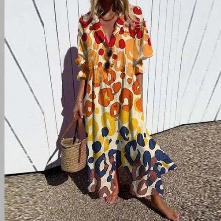 NOVESSA – BLOOM BOLDLY MAXI DRESS