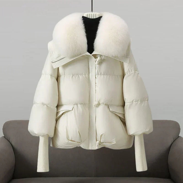 Monika - The Elegant Faux Fur Coat