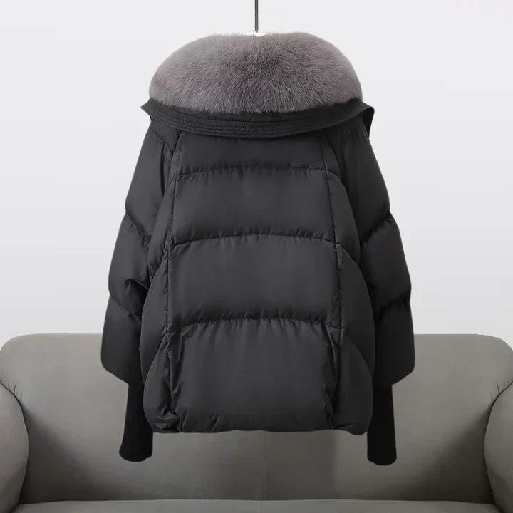 Monika - The Elegant Faux Fur Coat