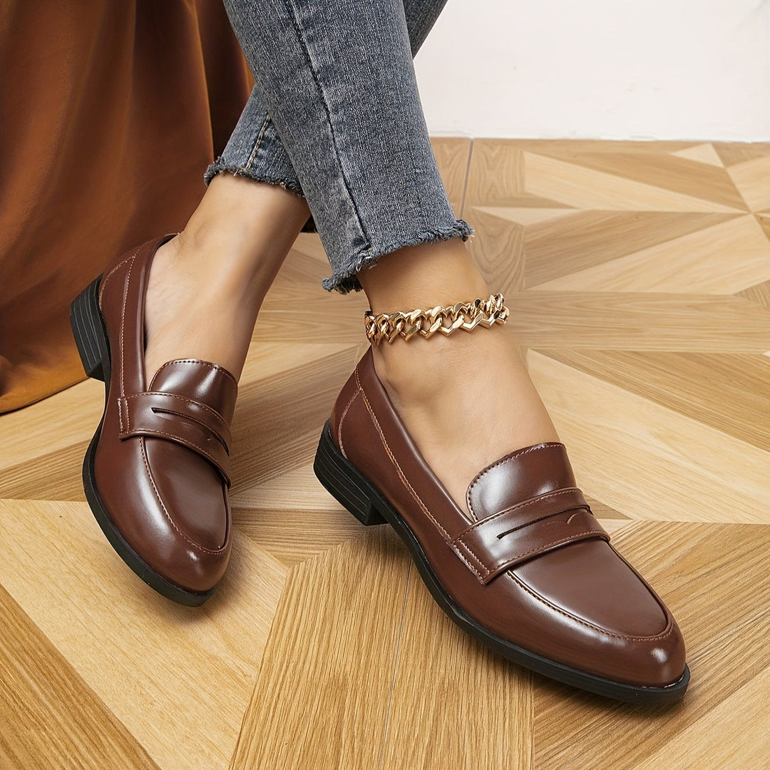 Carol - Orthopedic Leather Heels