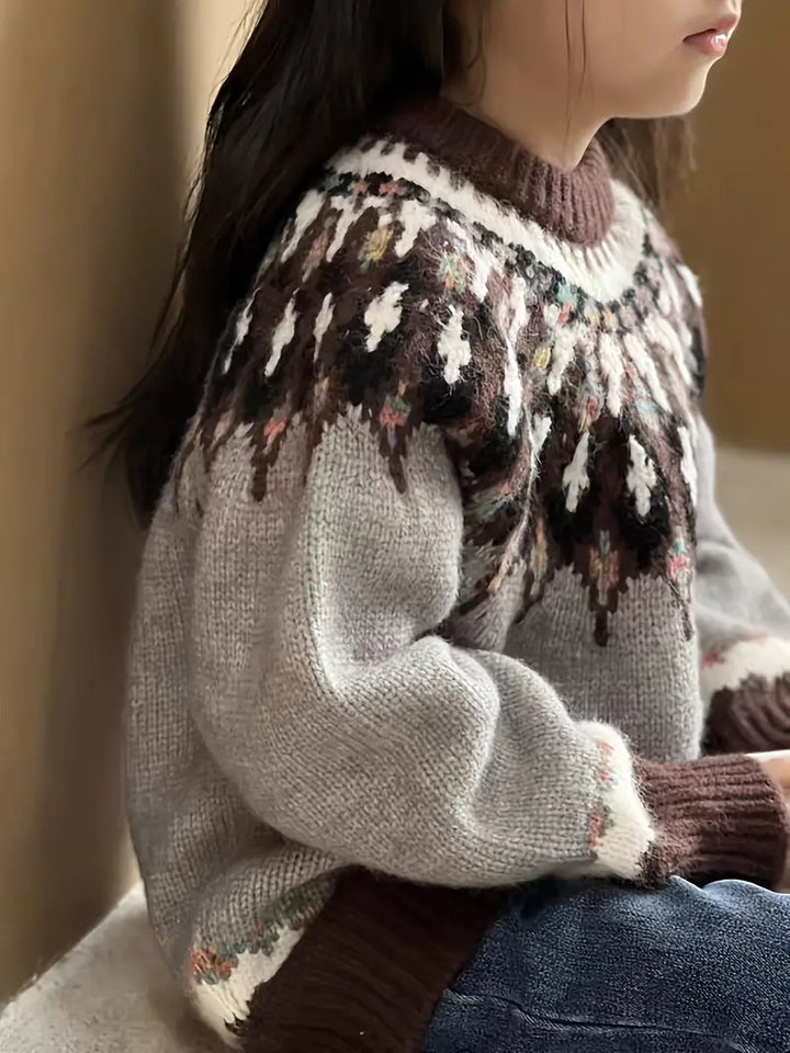 Fleece Lined Jumper for Kids with Cozy Feel