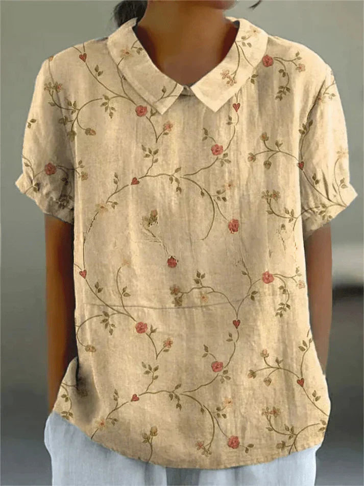 Devika - Floral Pattern Blouse