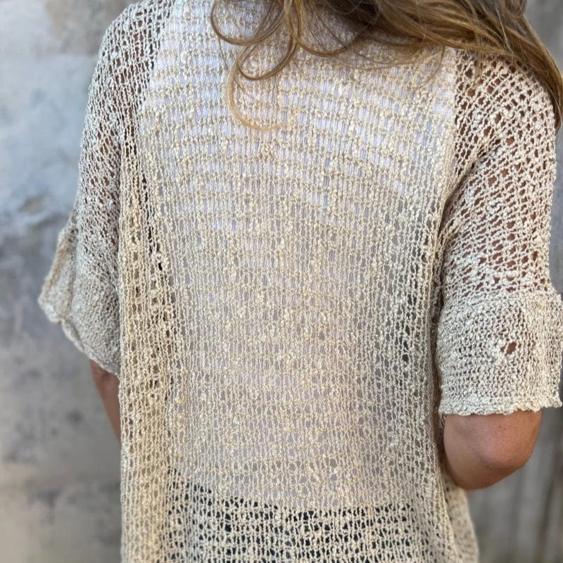 ELLISON – AIRY TEXTURED MILTON KNITTED SHIRT