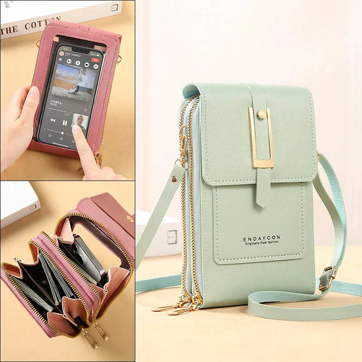 TALLIS – TOUCH SCREEN CELL PHONE SHOULDER BAG